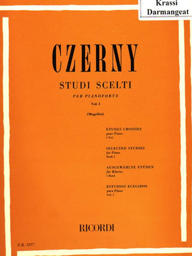 Czerny Studi Scelti Vol1