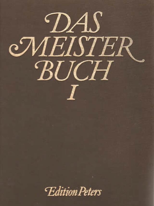 Das Meisterbuch 1