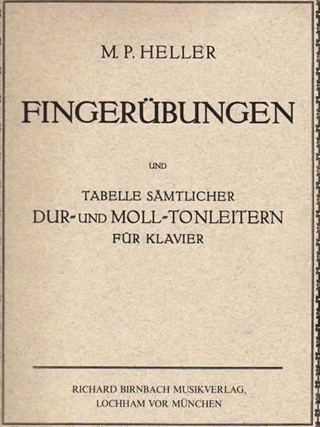 Fingerübungen für Klavier