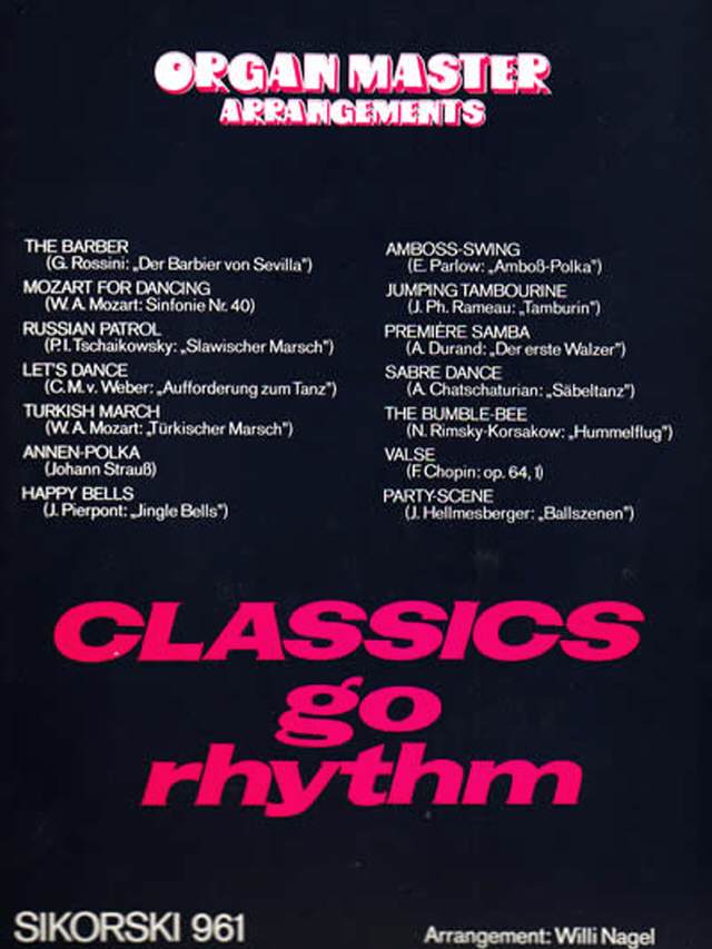 Organ Master Classics go rhythm