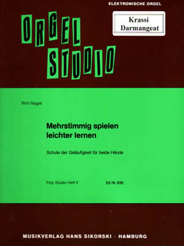 Orgel Studio  Mehrstimmig spielen Heft E