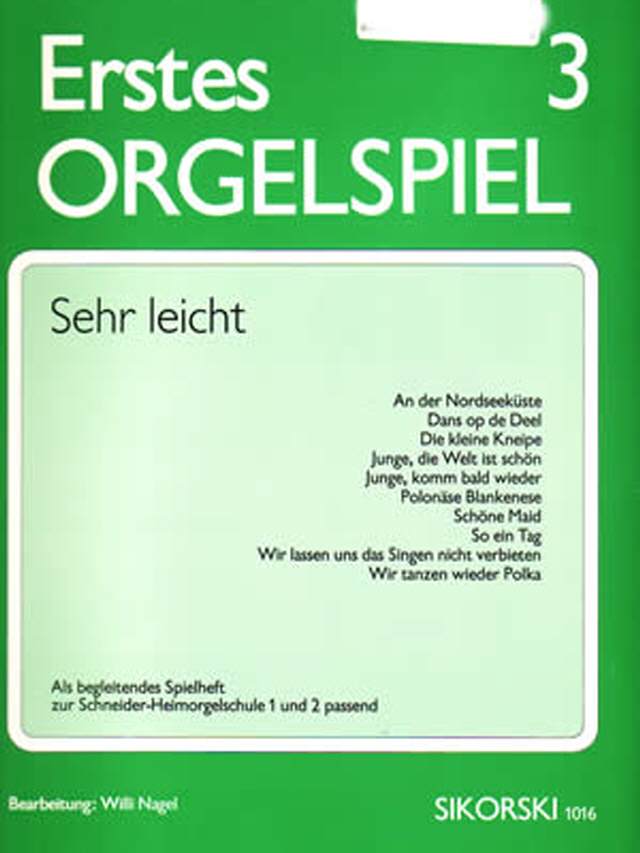 Erstes Orgelspiel 3