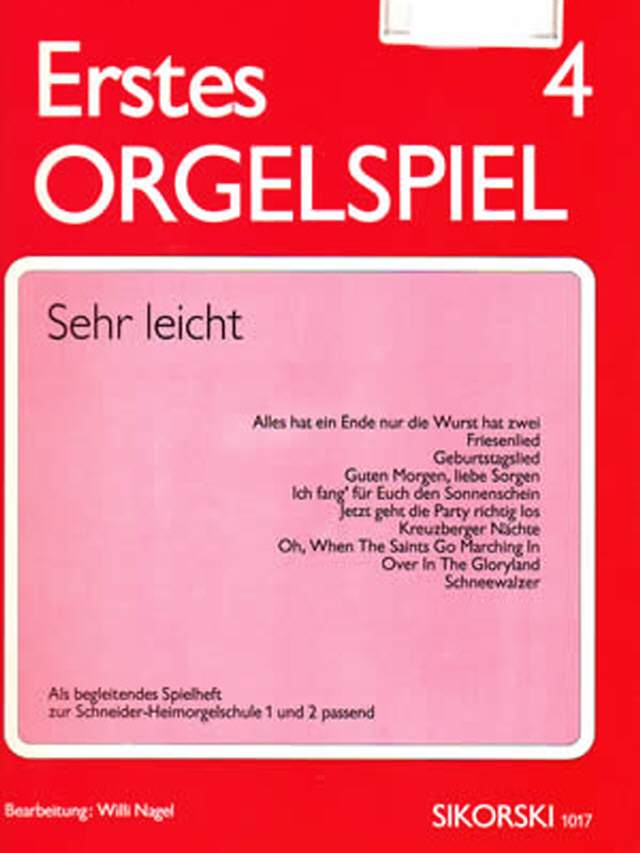 Erstes Orgelspiel 4