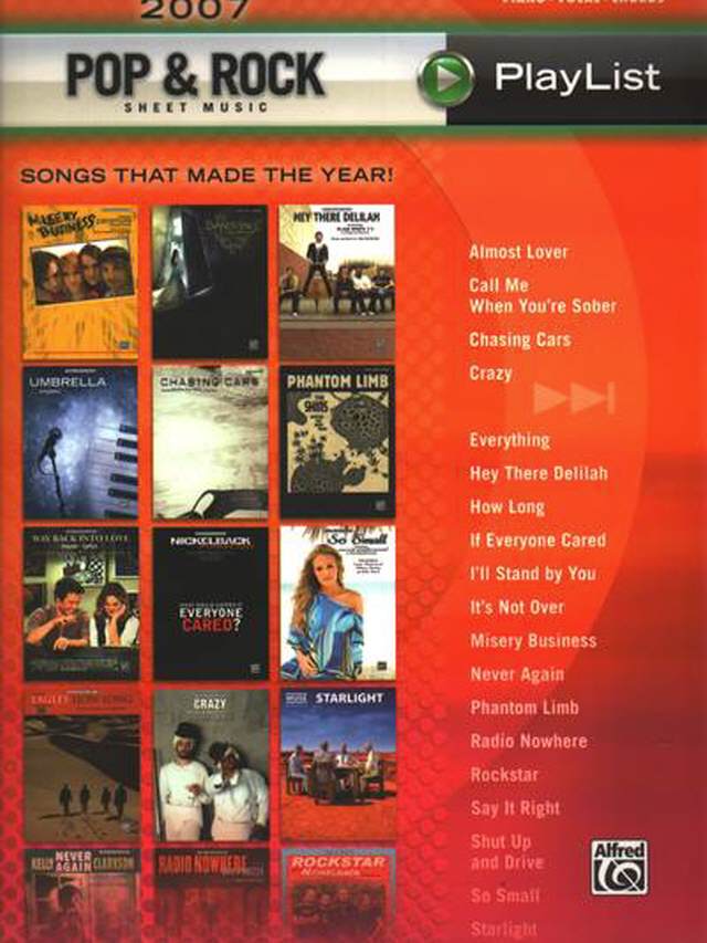 Pop & Rock Play List 2007
