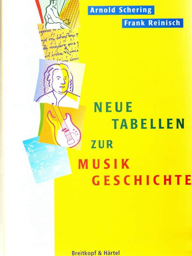 Neue Tabellen zur Musik Geschichte