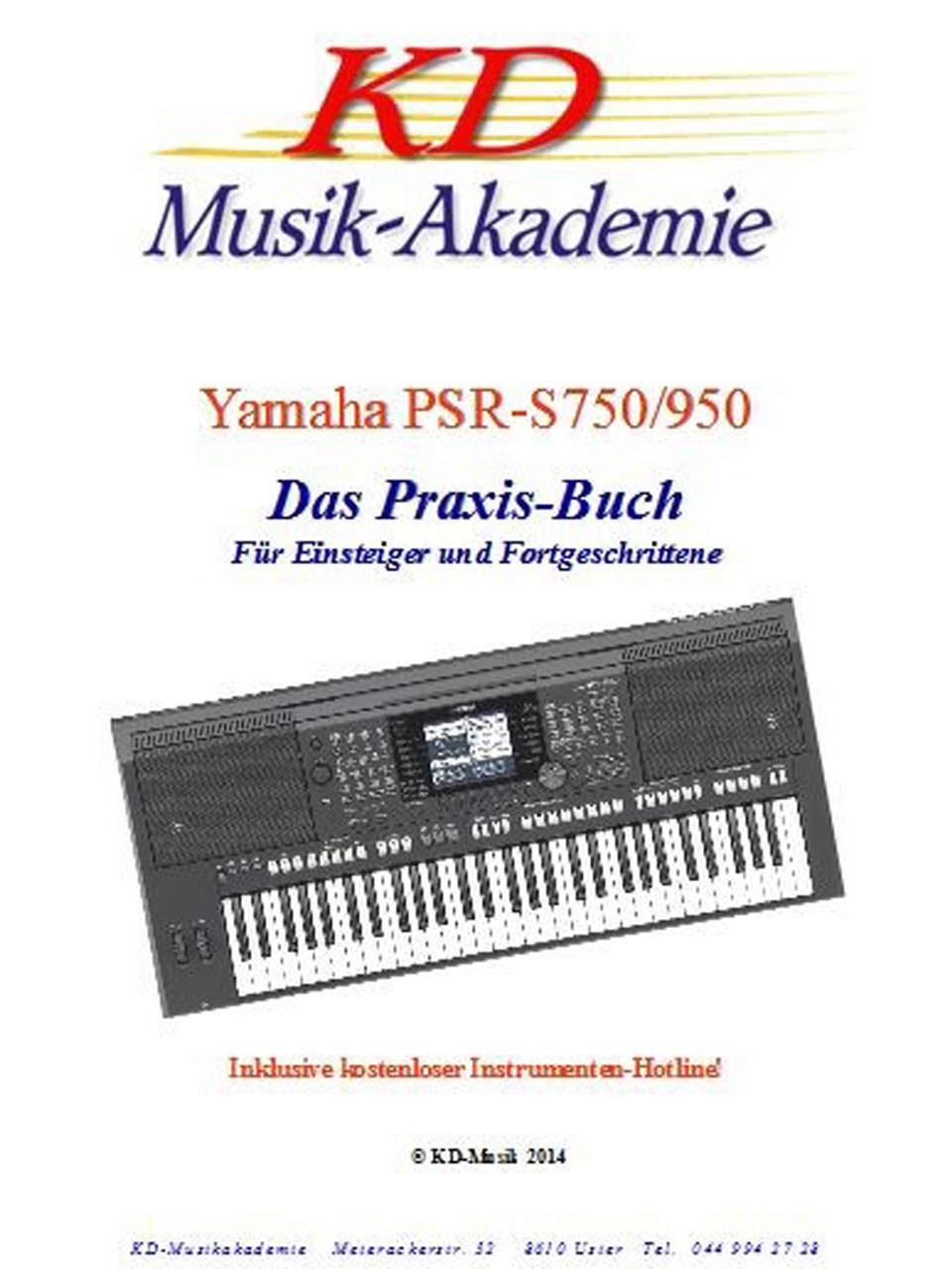Praxis-Buch PSR S-750 / 950